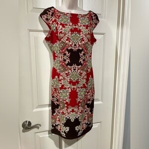 London Times women size 10 Oriental look dress